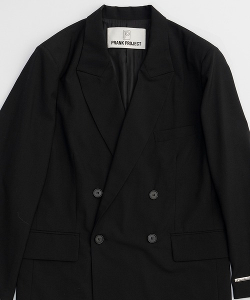 PRANK PROJECT(プランクプロジェクト)の「オーバーサイズジャケット / Oversized Jacket(テーラードジャケット・レディース・ブラック・FREE)」の3枚目の写真