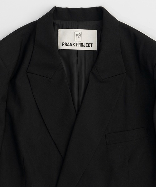 PRANK PROJECT(プランクプロジェクト)の「オーバーサイズジャケット / Oversized Jacket(テーラードジャケット・レディース・ブラック・FREE)」の5枚目の写真