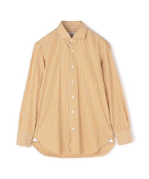 Maria Santangelo（マリアサンタンジェロ）の「Maria Santangelo コットン ワイドスプレッドカラーシャツ（シャツ/ブラウス・メンズ・カーキ/レッド系その他2/イエロー系その他2・42/40/38）」の3枚目の写真