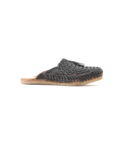 JOURNAL STANDARD relume（ジャーナルスタンダード　レリューム）の「MOHINDERS / モヒンダーズ TASSEL WOVEN SLIPPERS（サンダル・メンズ・ブラック/ベージュ・90/100/110）」の10枚目の写真