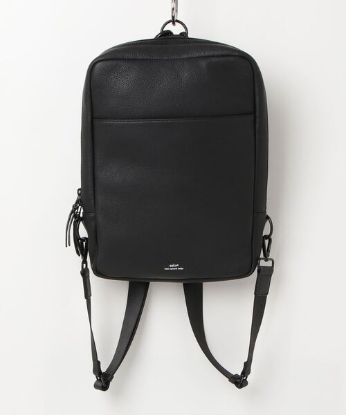 waku(ワク)の「WK-0084 waku 『KURO Series』2WAY縦型リュック&ボディBAG(バックパック/リュック・メンズ・ブラック・FREE)」の8枚目の写真
