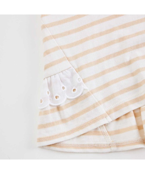 KP(ケーピー)の「うさぎアップリケ長袖Tシャツ(80~140)(Tシャツ/カットソー・キッズ・ベージュ/ネイビー・80cm/140cm/130cm/120cm/100cm/110cm/90cm)」の7枚目の写真