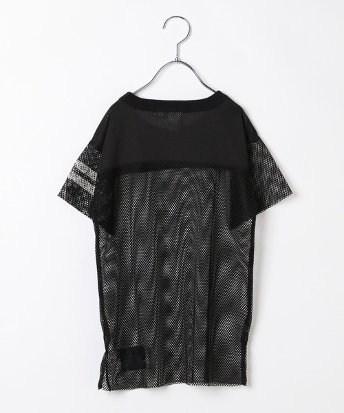 LEPSIM（レプシィム）の「【DISCUS／ディスカス】(KIDS)メッシュチュニックT　129608（Tシャツ/カットソー・レディース・ブラック/ホワイト系その他/グリーン・130）」の4枚目の写真