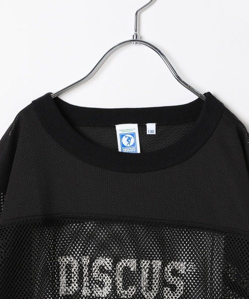 LEPSIM（レプシィム）の「【DISCUS／ディスカス】(KIDS)メッシュチュニックT　129608（Tシャツ/カットソー・レディース・ブラック/ホワイト系その他/グリーン・130）」の5枚目の写真