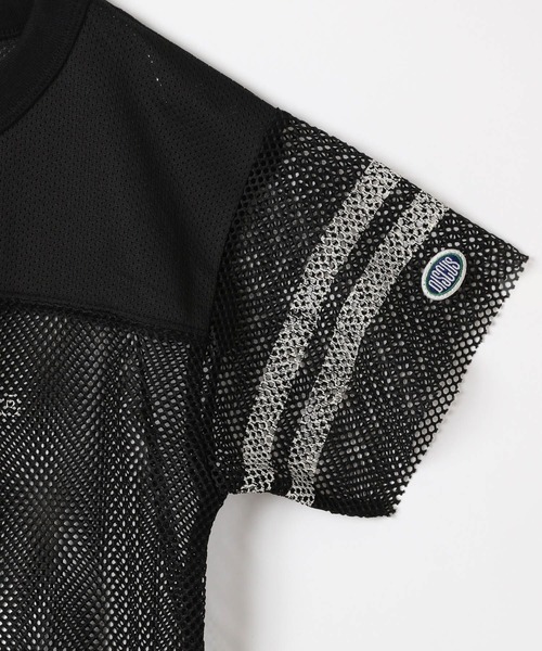 LEPSIM（レプシィム）の「【DISCUS／ディスカス】(KIDS)メッシュチュニックT　129608（Tシャツ/カットソー・レディース・ブラック/ホワイト系その他/グリーン・130）」の6枚目の写真