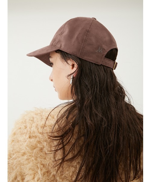 Mila Owen（ミラオーウェン）の「フェイクスエードキャップ（キャップ・レディース・ベージュ/モカ/ブラック・FREE）」の6枚目の写真