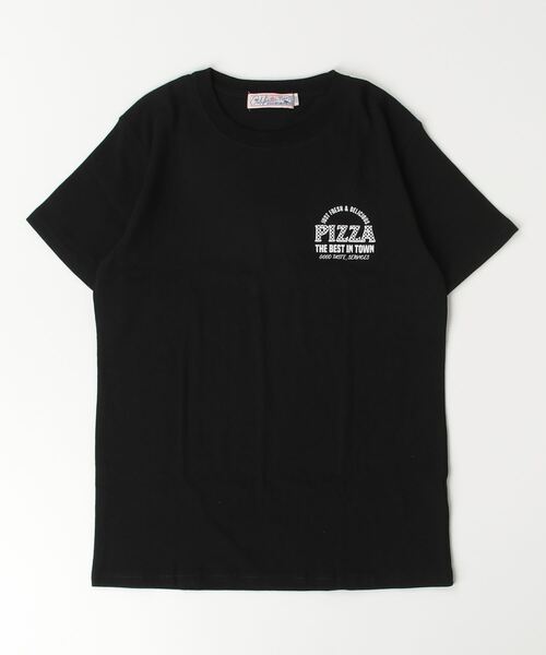 ムラサキスポーツ（ムラサキスポーツ）の「CALIFORNIA T-SHIRTS/カリフォルニア キッズ Tシャツ PTEE 232CF3ST142（Tシャツ/カットソー・キッズ・ブラック・150cm）」の4枚目の写真