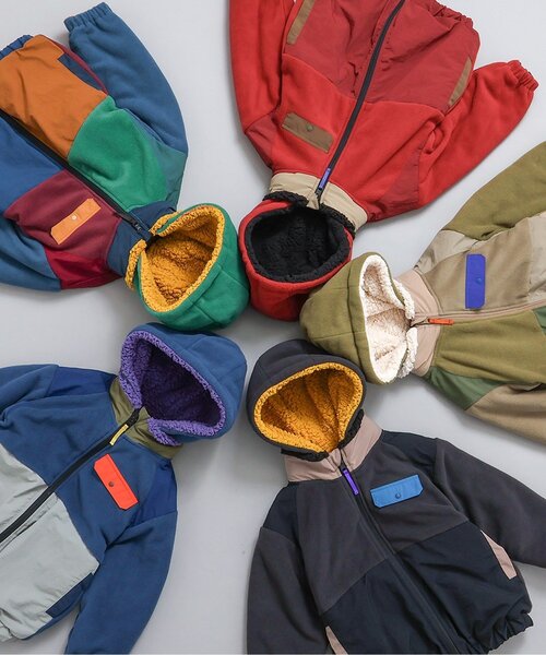 セール】【WEB限定】リバーシブルボアジャケット（ブルゾン）｜BREEZE