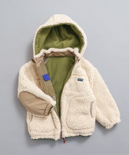 BREEZE（ブリーズ）の「【WEB限定】リバーシブルボアジャケット（ブルゾン・キッズ・キナリ/パープル/イエロー/レインボー/ブラック・80/90/100/110/120/130/140）」の22枚目の写真