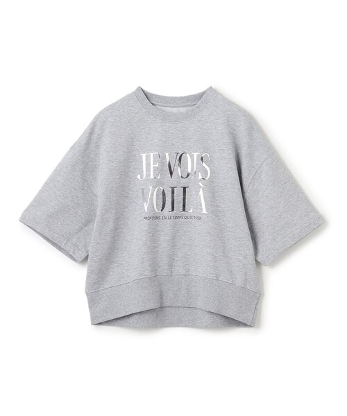 UNFILO(アンフィーロ)の「【吸水速乾/UVケア】ハーフスリーブ ロゴSWEAT(Tシャツ/カットソー・レディース・アイボリー系/ネイビー系/ライトグレー系・X-LARGE)」の15枚目の写真