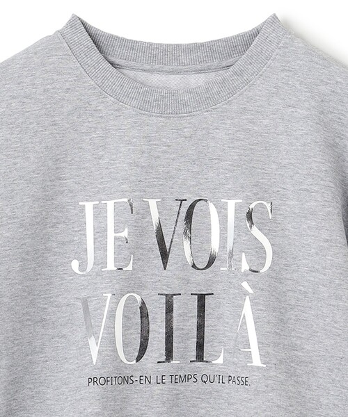 UNFILO(アンフィーロ)の「【吸水速乾/UVケア】ハーフスリーブ ロゴSWEAT(Tシャツ/カットソー・レディース・アイボリー系/ネイビー系/ライトグレー系・X-LARGE)」の18枚目の写真
