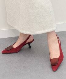 【ANGEL ALARCON】オーナメントバックバンドパンプス(D41302)