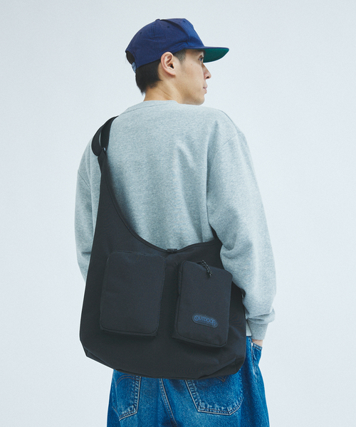 OUTDOOR PRODUCTS（アウトドアプロダクツ）の「OUTDOOR PRODUCTS / アウトドアプロダクツ 417別注 ワンショルダー（ショルダーバッグ・メンズ・ブラック/ブラウン・FREE）」の7枚目の写真