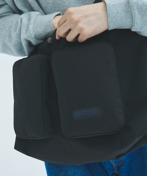 OUTDOOR PRODUCTS（アウトドアプロダクツ）の「OUTDOOR PRODUCTS / アウトドアプロダクツ 417別注 ワンショルダー（ショルダーバッグ・メンズ・ブラック/ブラウン・FREE）」の11枚目の写真