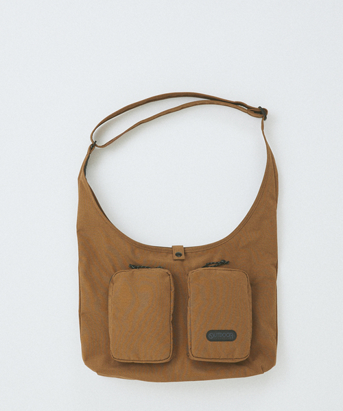 OUTDOOR PRODUCTS（アウトドアプロダクツ）の「OUTDOOR PRODUCTS / アウトドアプロダクツ 417別注 ワンショルダー（ショルダーバッグ・メンズ・ブラック/ブラウン・FREE）」の13枚目の写真