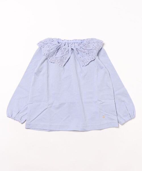 【セール】レースカラーブラウス（Tシャツ/カットソー）｜hakka kids（ハッカキッズ）