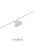 Daniel Wellington�i�_�j�G���E�F�����g���j�́uCrystal Zodiac Chain Necklace ���[�f�B�X�l�b�N���X �V���o�[�i�l�b�N���X�j�v�b�V���o�[�n4