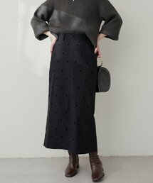 スーパーストレッチスリット付スカート