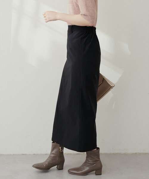 natural couture(ナチュラルクチュール)の「スーパーストレッチスリット付スカート(スカート・レディース・チャコールグレー/ブラック/インディゴブルー/その他1/その他2・FREE)」の13枚目の写真