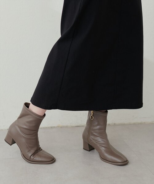 natural couture(ナチュラルクチュール)の「スーパーストレッチスリット付スカート(スカート・レディース・チャコールグレー/ブラック/インディゴブルー/その他1/その他2・FREE)」の17枚目の写真