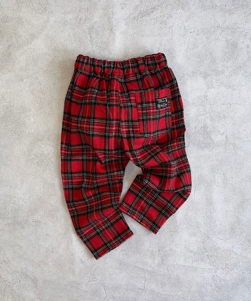 A BOND（アボンド）の「チェックタックパンツ（その他パンツ・キッズ・オフホワイト/ブルー/レッド/ブラウン/グリーン・90/100/110/120/130/140/150）」の21枚目の写真