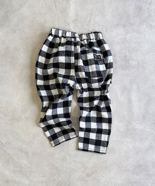 A BOND（アボンド）の「チェックタックパンツ（その他パンツ・キッズ・オフホワイト/ブルー/レッド/ブラウン/グリーン・90/100/110/120/130/140/150）」の13枚目の写真