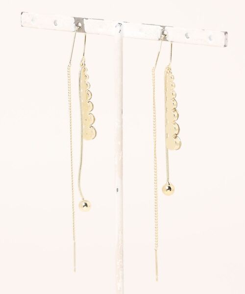 Burner(バーナー)の「【CHI SELECT】キラキラ シンプル ロング デザイン ピアス chi-pierce-00730【GBT】(ピアス(両耳用)・レディース・ゴールド/シルバー・FREE)」の3枚目の写真