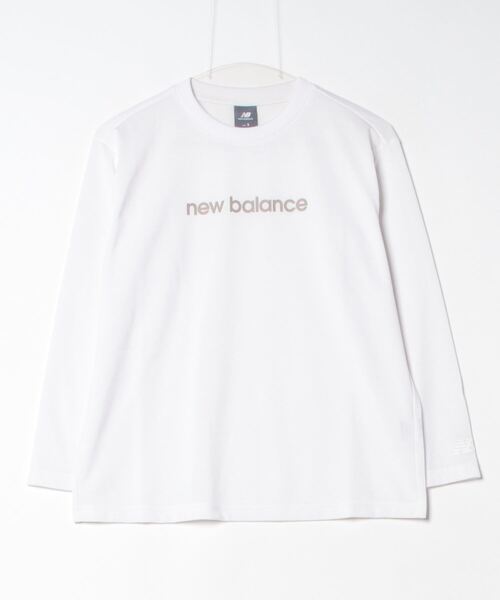 NEW BALANCE(ニューバランス)の「【別注】ニューバランス New Balance THE CITY ファンクションロングスリーブTシャツ 限定コラボ(Tシャツ/カットソー・レディース・ブラック/ラベンダー/ホワイト・M/L/S/XL)」の1枚目の写真