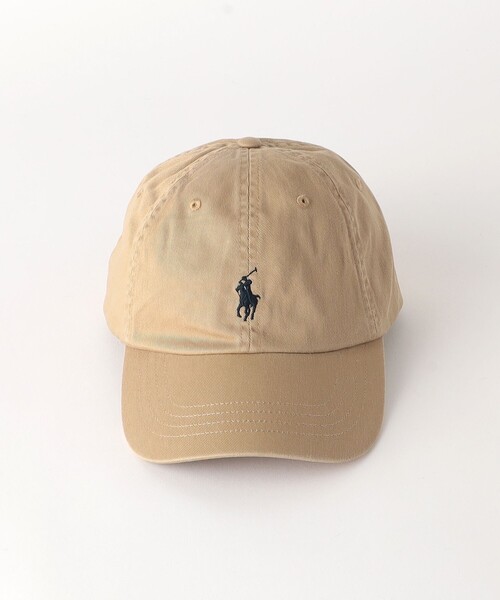 POLO RALPH LAUREN（ポロ ラルフ ローレン）の「＜POLO RALPH LAUREN＞ クラシック スポーツ キャップ（キャップ・メンズ・ベージュ/ネイビー・FREE）」の5枚目の写真