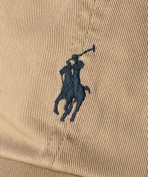 POLO RALPH LAUREN（ポロ ラルフ ローレン）の「＜POLO RALPH LAUREN＞ クラシック スポーツ キャップ（キャップ・メンズ・ベージュ/ネイビー・FREE）」の10枚目の写真