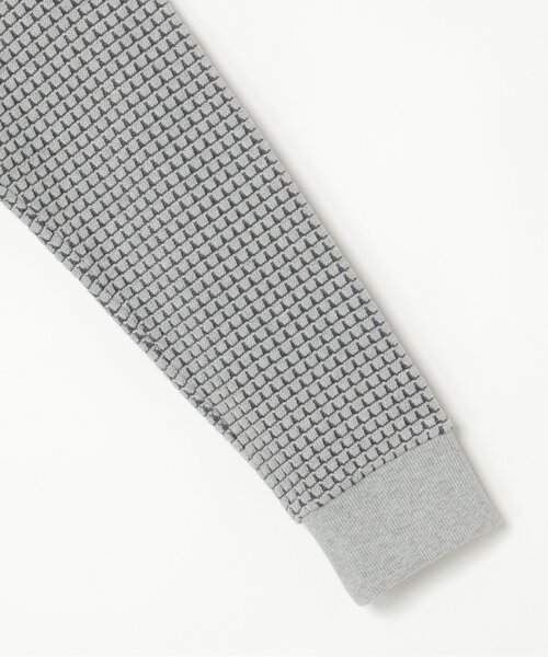 ikka（イッカ）の「【親子コーデ】ビッグワッフルジップパーカー（パーカー・メンズ・グレー/ブラック・M/L/XL/S）」の19枚目の写真