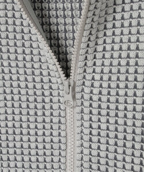 ikka（イッカ）の「【親子コーデ】ビッグワッフルジップパーカー（パーカー・メンズ・グレー/ブラック・M/L/XL/S）」の22枚目の写真