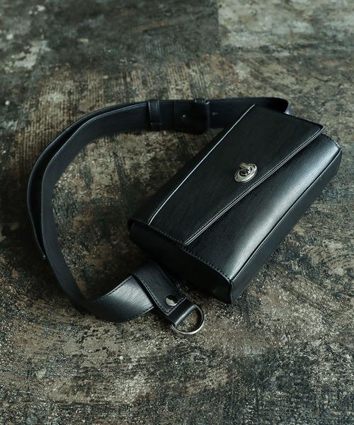 2WAY ベルテッド ボディバッグ（ボディバッグ/ウエストポーチ