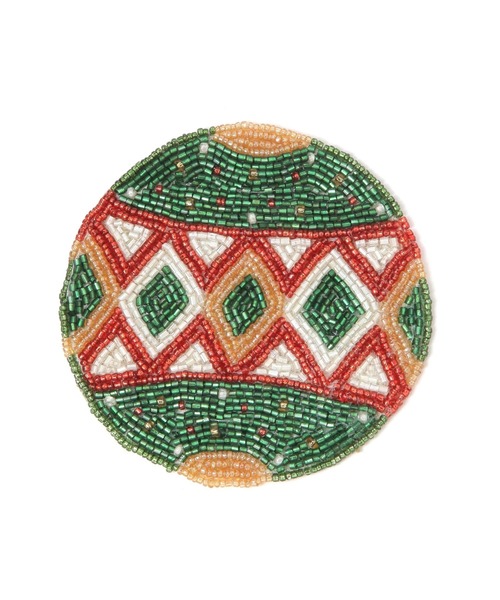 niko and...(ニコアンド)の「【2024Xmas】ビーズコースター(ランチョンマット/テーブルウェア・レディース・ブルー/グリーン・0)」の3枚目の写真