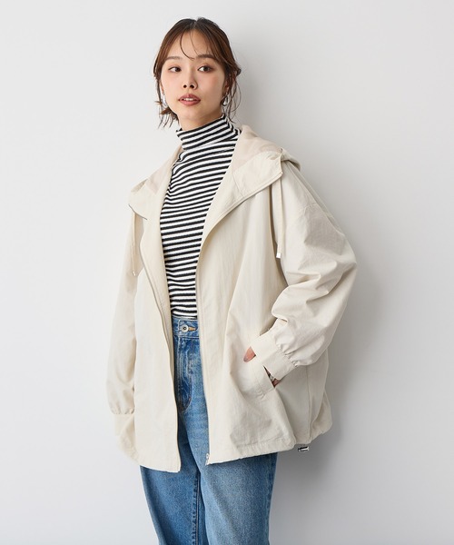 anyfee（エニフィー）の「【anyfee】マウンテンパーカー《大きいサイズ/プラスサイズ》（マウンテンパーカー・レディース・カーキ/ブラック/アイボリー・LL/3L/4L/5L）」の19枚目の写真