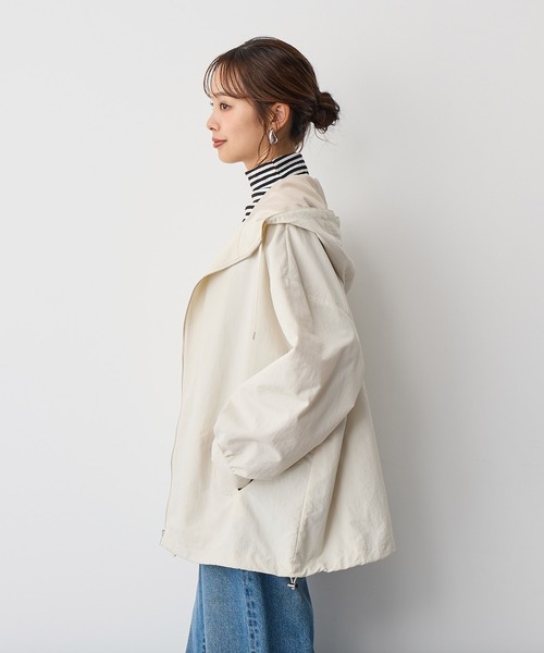 anyfee（エニフィー）の「【anyfee】マウンテンパーカー《大きいサイズ/プラスサイズ》（マウンテンパーカー・レディース・カーキ/ブラック/アイボリー・LL/3L/4L/5L）」の21枚目の写真