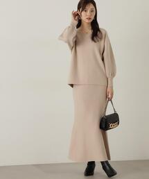 PROPORTION BODY DRESSING | マトンスリーブニットセットアップ / 1214240922(ワンピース)