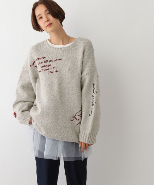 LEPSIM（レプシィム）の「裾アソート長袖レイヤード　147118（Tシャツ/カットソー・レディース・ホワイト/オフホワイト/ホワイト系その他・TALL/FREE）」の15枚目の写真