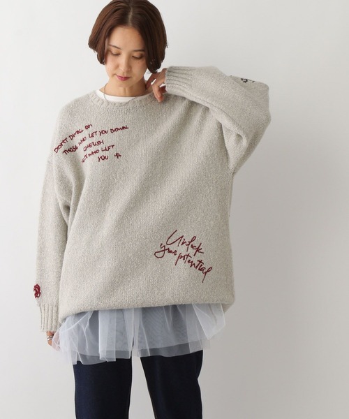 LEPSIM（レプシィム）の「裾アソート長袖レイヤード　147118（Tシャツ/カットソー・レディース・ホワイト/オフホワイト/ホワイト系その他・TALL/FREE）」の16枚目の写真