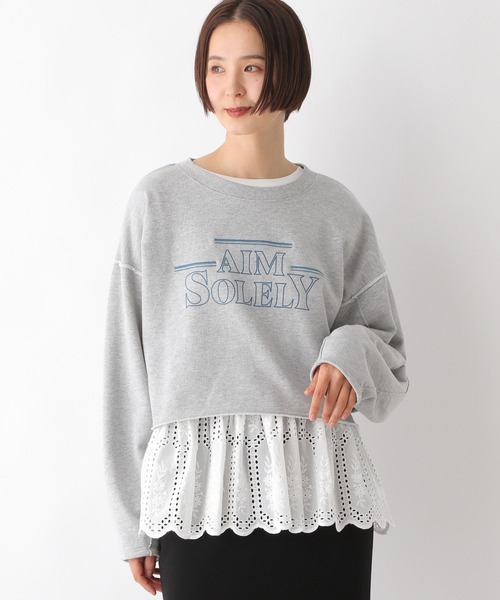 SATAKEページ セール】裾アソート長袖レイヤード 147118（Tシャツ/カットソー