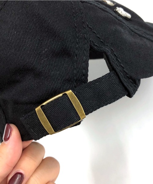 SHEENA（シーナ）の「レオパード柄スターモチーフハンチング帽（ハンチング/ベレー帽・レディース・ブラック・M）」の19枚目の写真