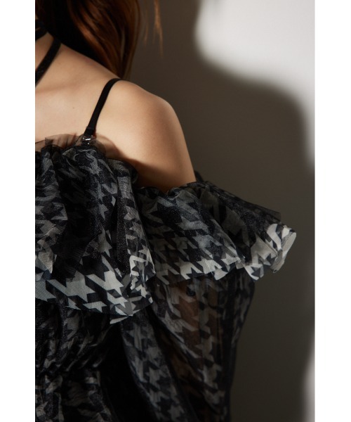 rienda（リエンダ）の「2WAYギャザーオフショルチュールブラウス 秋冬 春服（シャツ/ブラウス・レディース・ホワイト/ライトグレー/ブラック・FREE）」の14枚目の写真