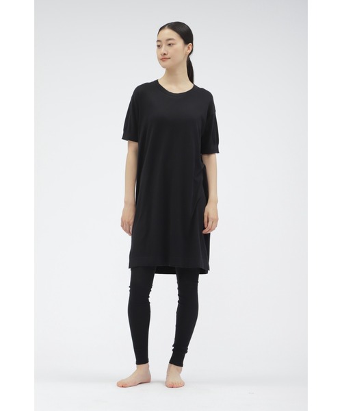 MARGARET HOWELL(マーガレットハウエル)の「COTTON CASHMERE LEGGINGS(レギンス/スパッツ・レディース・ブラック・FREE)」の2枚目の写真