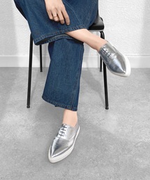 MAMIAN（マミアン）の「ポインテッドトゥ オックスフォード スニーカー（スニーカー）」