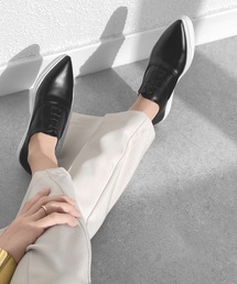 MAMIAN（マミアン）の「ポインテッドトゥ オックスフォード スニーカー（スニーカー）」