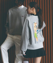 BENCH AT THE GREENE GOLF(x`AbgUO[St)BENCH AT THE GREENE GOLF / LADIES PRINT SWEAT SHIRTS(XEFbg)