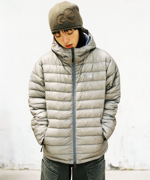 aeae（エーイーエーイー）の「APPLIQUE SPIRAL LOGO BEANIE（ニットキャップ/ビーニー・レディース・チャコール/カーキ/ブラック・FREE）」の5枚目の写真