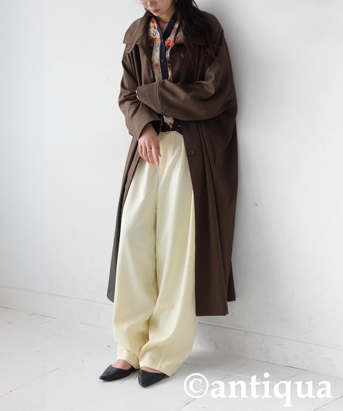 antiqua(アンティカ)の「サーカスパンツ(その他パンツ・レディース・ブラウン/ホワイト/ブラック・L/M)」の14枚目の写真