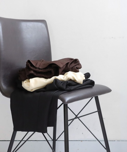 antiqua(アンティカ)の「サーカスパンツ(その他パンツ・レディース・ブラウン/ホワイト/ブラック・L/M)」の5枚目の写真