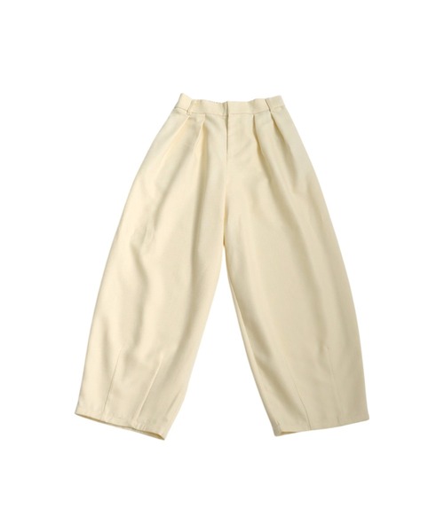 antiqua(アンティカ)の「サーカスパンツ(その他パンツ・レディース・ブラウン/ホワイト/ブラック・L/M)」の6枚目の写真